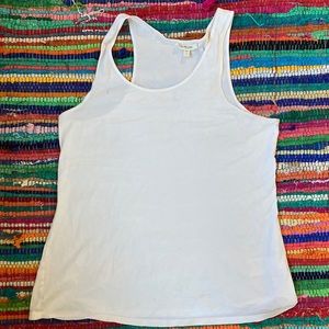 Helmut Lang©️ Unisex White Cotton A-Shirt LARGE